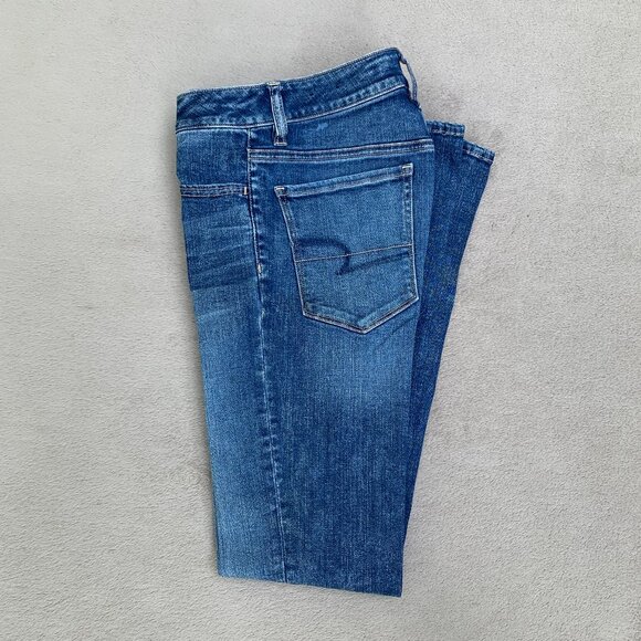 American Eagle Outfitters Super Stretch Hi-Rise Jeggings Sz2 - Picture 6 of 15